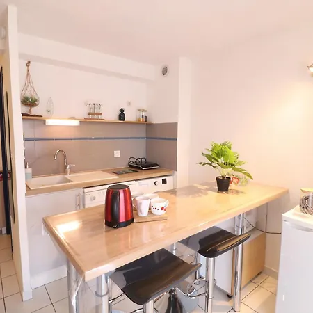 Joli T2 rénové avec terrasse et piscine, accès direct plage - FR-1-472A-302 Appartamento *