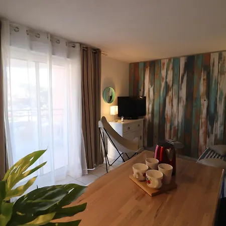 Apartment T2 Renove Avec Terrasse Et Piscine, Acces Direct A - Fr-1-472a-302